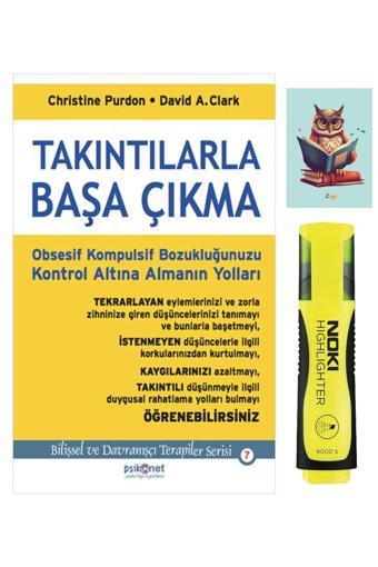 Psikonet Takıntılarla Başa Çıkma - 9789759893767 - Sarı Fosforlu Kalem - Not Defterli Seeti - Psikonet