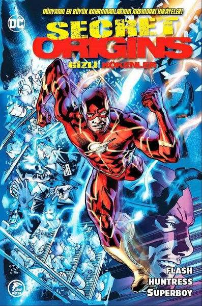 Secret Flash DC Secret Origins: Gizli Kökenler 7 - Flash - Huntress - Superboy ...