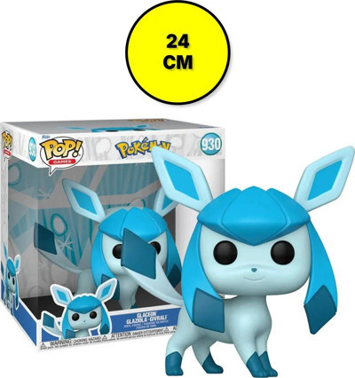 Funko Toyfest Funko Pop Jumbo Figür Pokemon Glaceon 10" Special Edition