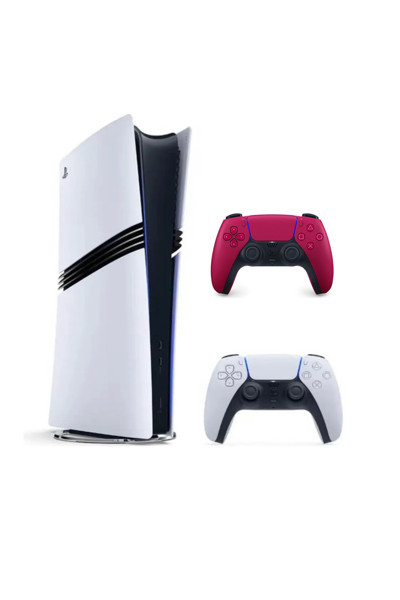 SONY Pro 2TB Playstation 5 Pro + DualSense Kol (ithalatci Garantili) Oyun Konsolu Beyaz