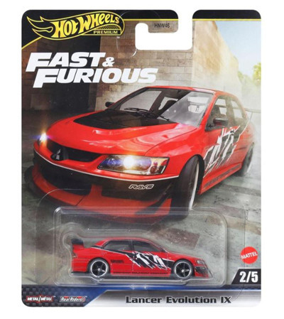 Hot Wheels Premium - Lancer Evolution IX (1/64) Fast & Furious