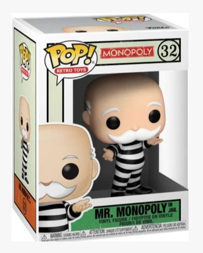 Funko Pop Retro Toys Mr.Monopoly in Jail 32