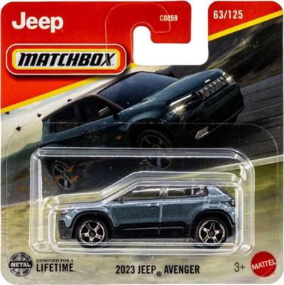 Matchbox - 2023 Jeep Avenger - Metalik Mavi (1/64) 2025 Üretim - JBN99
