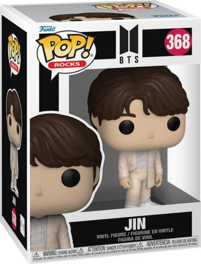 Funko Pop! Rocks BTS Jin 368 Vinil Koleksiyon Figürü