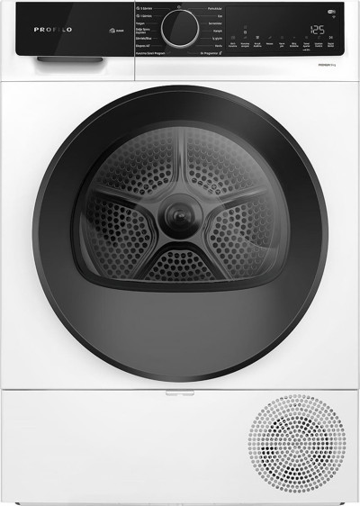 Profilo KM0961CKTR D Enerji Sınıfı 9 Kg Isı Pompalı Çamaşır Kurutma Makinesi
