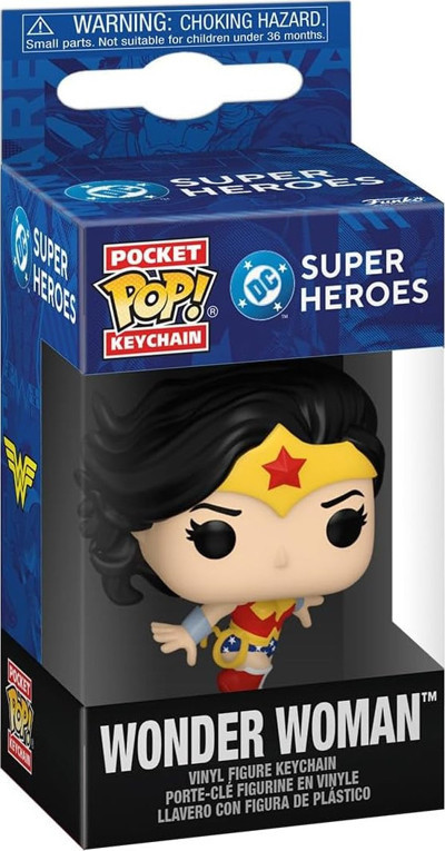 Funko POP Anahtarlık: DC – Wonder Woman (New Classic)