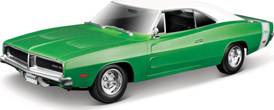 Maisto 1/18 1969 Dodge Charger R/T Yeşil 31387-4