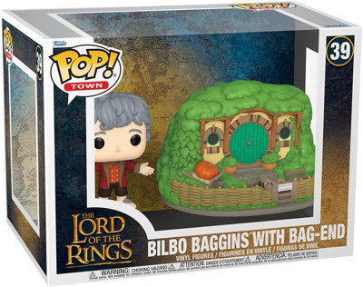 Funko Pop! Town: Yüzüklerin Efendisi - Bilbo Baggins Baggins