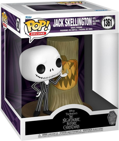 Funko Pop Deluxe Figür: The Nightmare Before Christmas 30Th - Jack With Hallowen Door Town