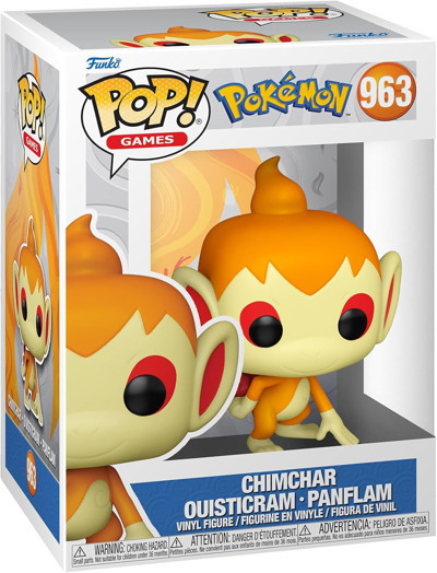 Funko Pop Games: Pokemon- Chimchar(Emea) Figür