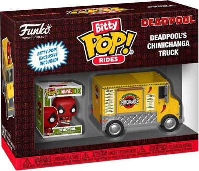 Funko Pop! Bitty Ride: Marvel - Chimichanga Kamyonlu Deadpool