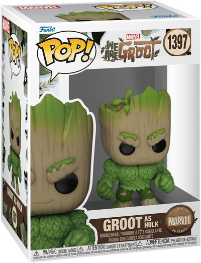 Funko Nita Toys Pop Marvel: Groot As Hulk Figür
