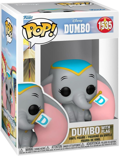 Funko Nita Toys Pop Disney: Dumbo - Dumbo With Flag Figür