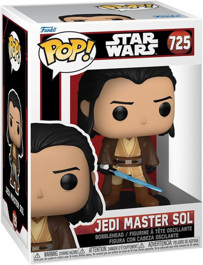 Funko Nita Toys Pop Star Wars: Acolyte - Jedi Master Sol Figür