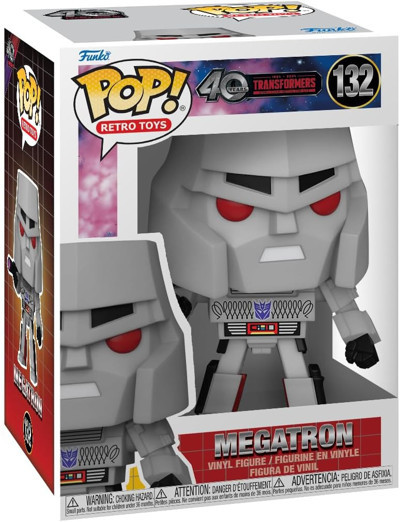 Funko Nita Toys Pop Retro Toys: Transformes - Megatron Figür