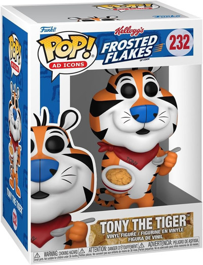 Funko Pop Ad Icon: Kellogg'S- Tony The Tiger ('84) Figür