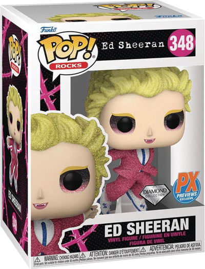 Funko Pop! Rocks: Ed Sheeran Bad Habits Diamond Glitter Px Figür