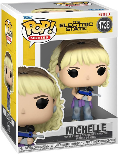 Funko Pop Movies: Electric State Michelle With Paintball Gun Figür