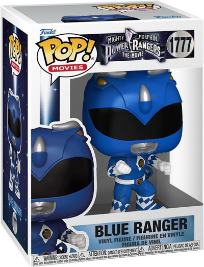 Funko Pop! Movies: Mighty Morphin Power Rangers Movie - Blue Ranger - Koleksiyon Vinil Figür - Hediy