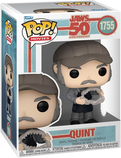 Funko Pop Movies: Jaws - Quint, Oyuncak Figür