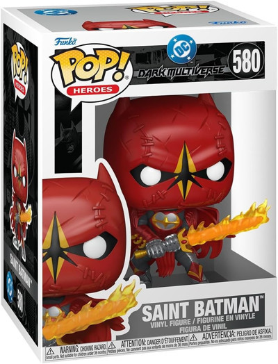 Funko Pop! Heroes: Dc Dark Multiverse - Saint Batman - Dc Comics - Koleksiyon Vinil Figür - Hediye F