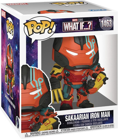 Funko Nita Toys Pop Deluxe Marvel: What If S2 - Sakaarian Iron Man 6" Figür