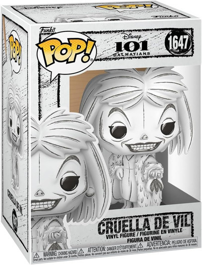 Funko Pop Disney: Sketched - Cruella De Vil