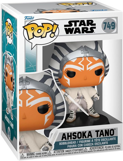Funko Pop Star Wars: Ahsoka Tano - Star Wars Ahsoka - Koleksiyonluk Vinil Figür - Hediye Fikri - Res