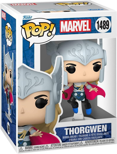 Funko Pop Marvel: Gwen Stacy - Thorgwen, Oyuncak Figür