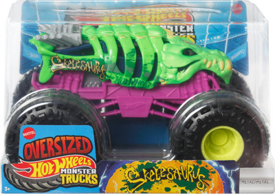 Hot Wheels Monster Trucks 1:24 Arabalar FYJ83 JMT09 Skelesaurus