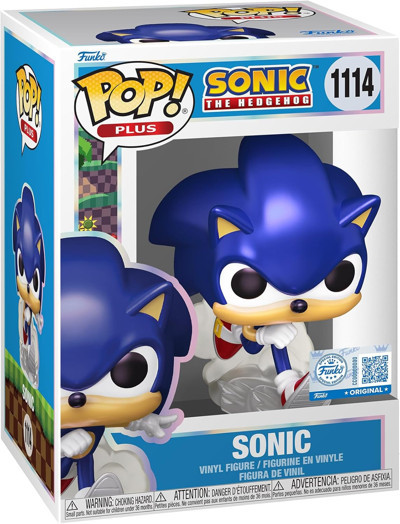 Funko Pop Games: Sonic- (Pearlescent) Special Edition