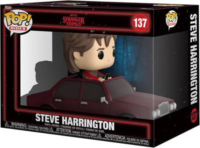 Funko Pop! Rides: Stranger Things Season 5 - Steve Harrington - Koleksiyon Vinil Figür - Hediye Fikr