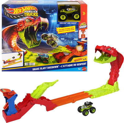 Hot Wheels Monster Trucks Snake Bite Güç Darbesi Jjn44