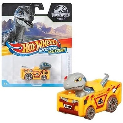Hot Wheels Racerverse Jurassic World Velociraptor Blue Hrt85