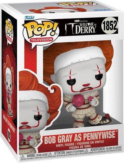 Funko Pop! Tv: Welcome To Derry - Bob Gray As Pennywise - Koleksiyon Vinil Figür - Hediye Fikri - Re