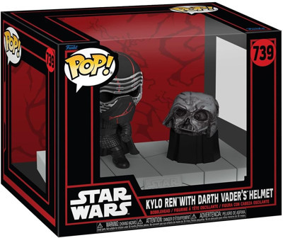 Funko Pop! Deluxe: Yıldız Savaşları: Yıldız Savaşları Darkside - Darth Vader'In Miğferiyle Kylo Ren