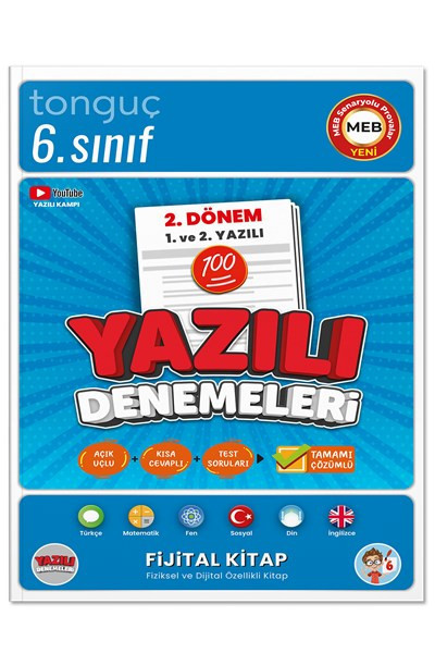 6. Sınıf Yazılı Denemeleri 2. Dönem 1 ve 2. Yazılı