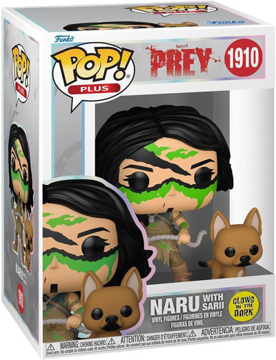 Funko Pop! Plus: Prey - Naru With Sarii - Glow In The Dark - Koleksiyon Vinil Figür - Hediye Fikri -