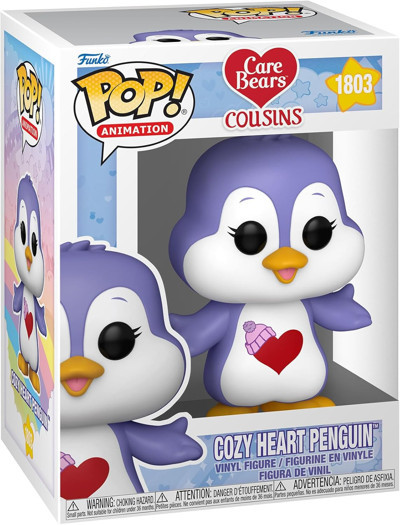 Funko Pop Animasyon: Care Bear Cousins - Rahat Kalp Pengueni - Bakım Ayıları - Koleksiyon Vinil Figü