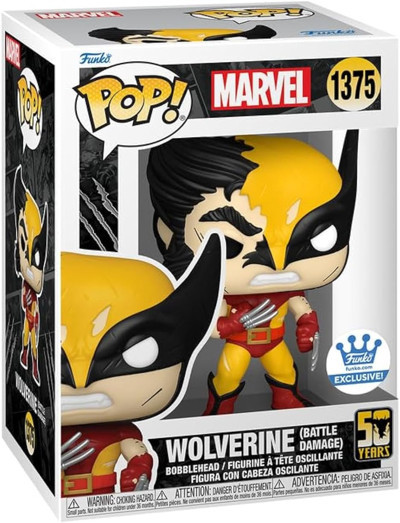 Funko Pop! Vinyl: Marvel - Wolverine *Battle Damage Shop Exclusive