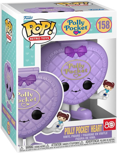 Funko Pop! Polly Pocket - Kalp Kabuğu, Mor
