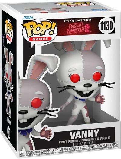 Funko Pop! Games: Five Nights At Freddy'S: Help Wanted 2 - Vanny - Koleksiyon Vinil Figür - Hediye F