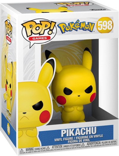 Funko Pop! Oyunlar: Pokemon - Huysuz Pikachu"