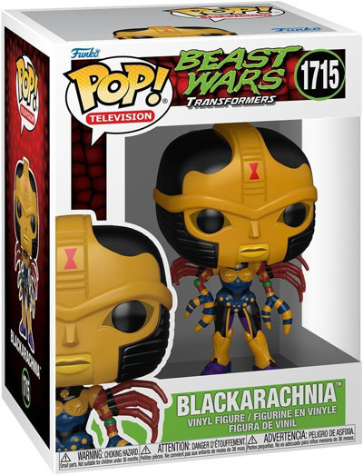 Funko Pop! Tv: Transformers - Blackarachnia - Transformers Classic - Koleksiyon Vinil Figür - Hediye