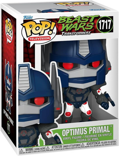 Funko Pop! Tv: Transformers - Optimus Primal - Transformers Classic - Koleksiyon Vinil Figür - Hediy