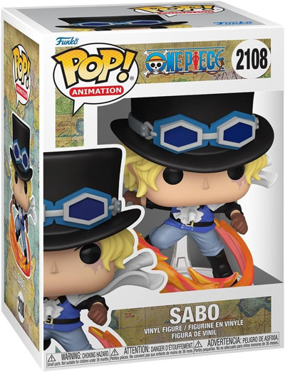 Funko Pop! Animasyon: One Piece - Sabo - Koleksiyonluk Vinil Figür - Hediye Fikri - Resmi Ürün - Çoc