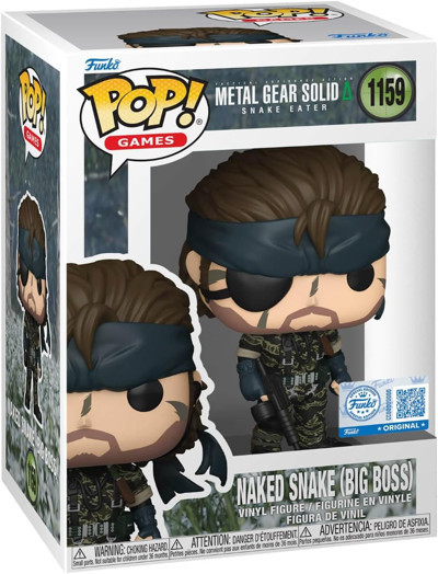 Funko Pop! Metal Gear Metal Gear Solid 3- Big Boss Heo Exclusive #84850