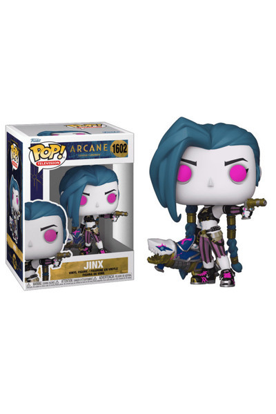 Funko Pop Tv Arcane League Of Legends Jinx #1602