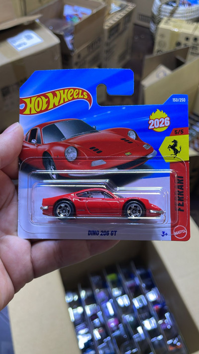 Hot Wheels Ferrari Dino 206 GT Metal Koleksiyon Oyuncak Araba