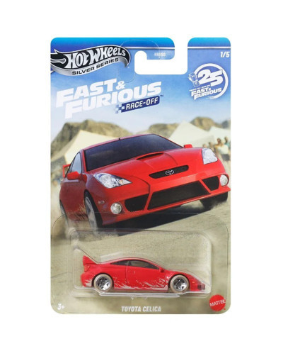 Hot Wheels Fast & Furious 25 YIL RACE-OFF  TOYOTA CELICA JKX15 - HNR88